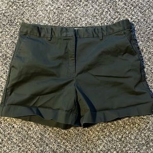 Michael Kors Green Cotton Cargo Shorts